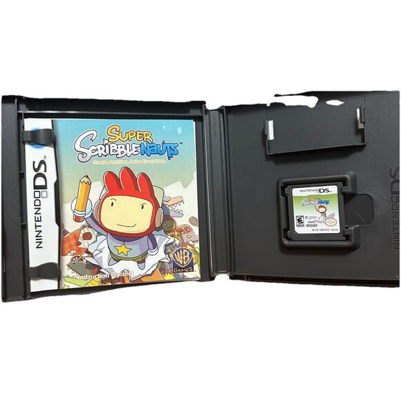 Super Scribblenauts (Nintendo DS) Complete In Box - Picture 3 of 3